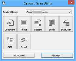 Canon Scanner Software